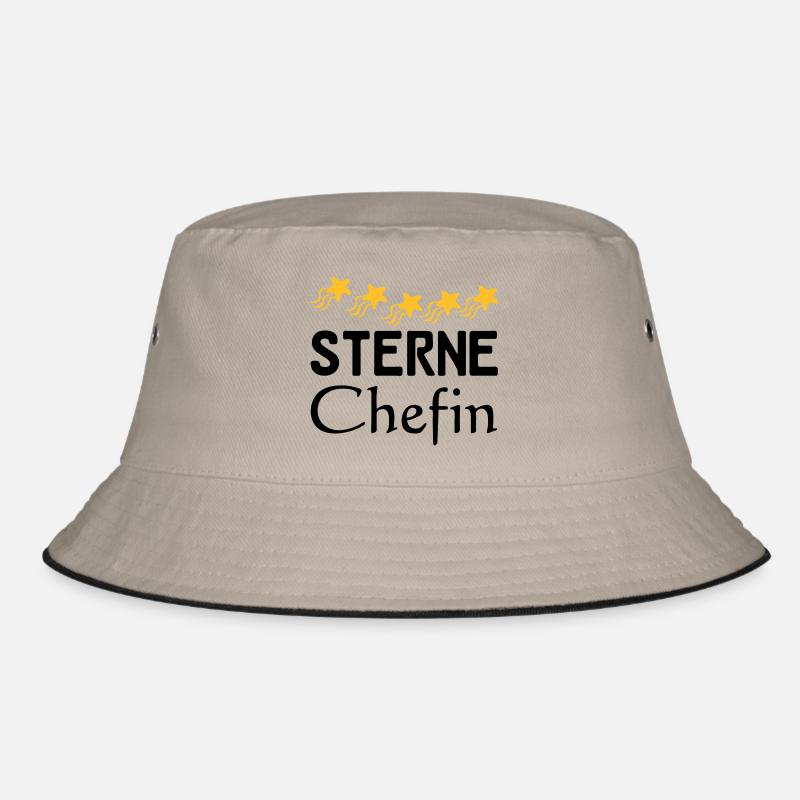 Sterne Chefin Geschenk Bucket Hat