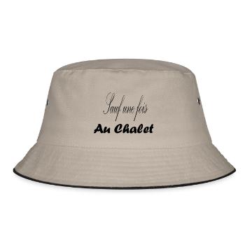 Sauf une fois au chalet - Bob - kaki/noir - Devant