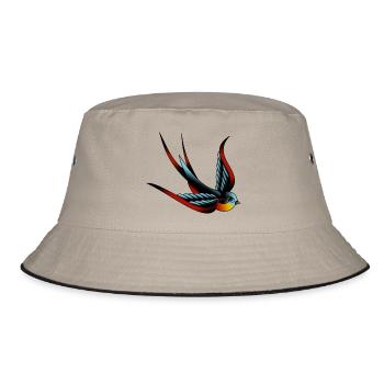 Schwalbe - Bucket Hat - Khaki/Schwarz - Vorne