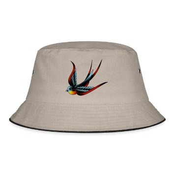 Schwalbe - Bucket Hat - Khaki/Schwarz - Vorne