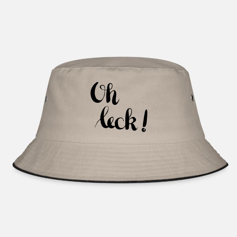 Trier Lustig Spruch Oh Leck Geschenk Bucket Hat