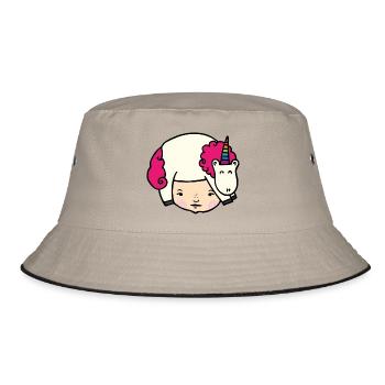 amour licorne - Bob - kaki/noir - Devant