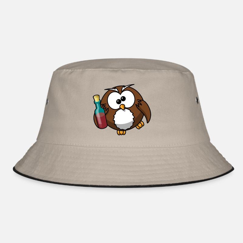 Besoffene Eule Bucket Hat