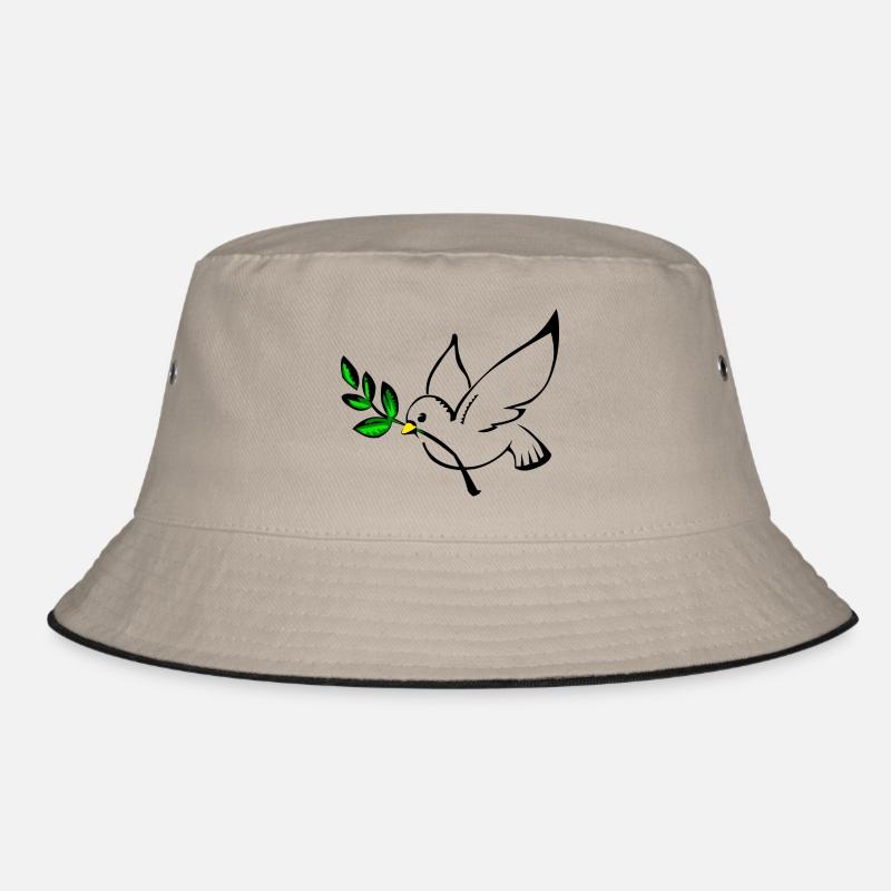 Frieden Taube Bucket Hat