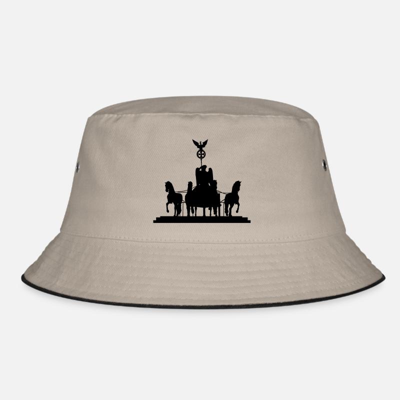 Quadriga vom Brandenburger Tor Bucket Hat