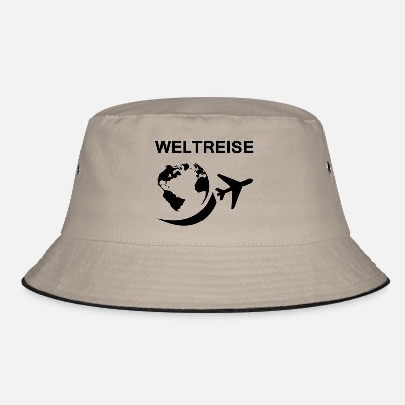 World travel Bucket Hat