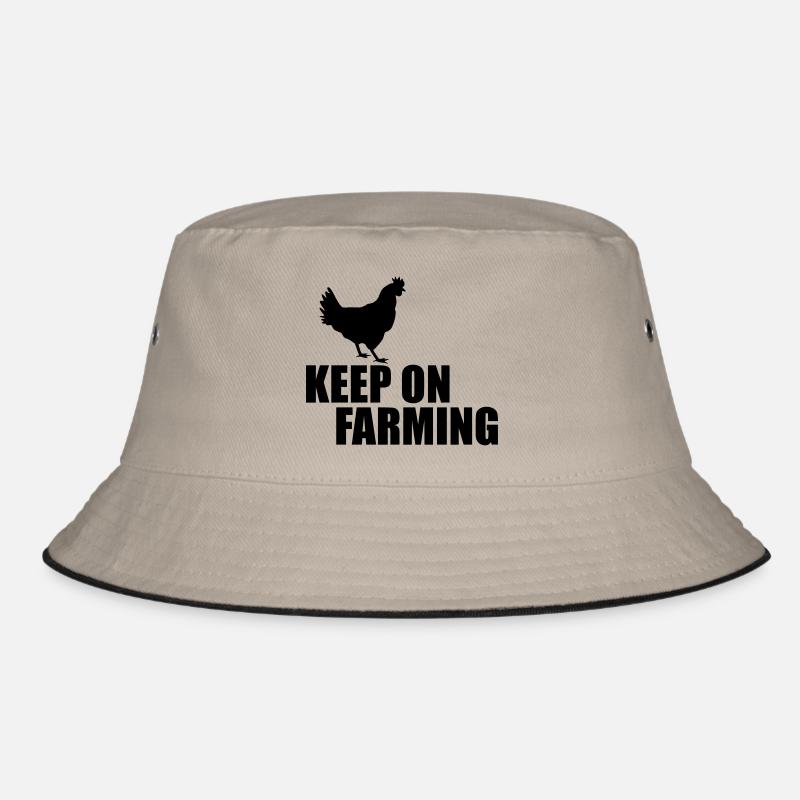 keep on farming 20 Bucket Hat