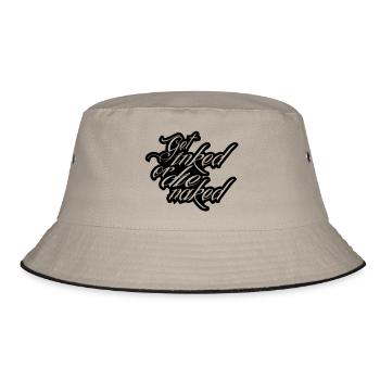 tattoo - Bucket Hat - khaki/black - Front