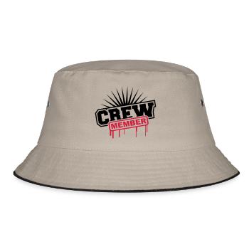 Crew Member Graffiti - Bob - kaki/noir - Devant