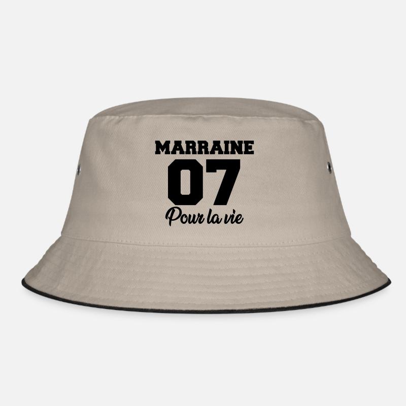marraine 07 pour la vie Bucket Hat