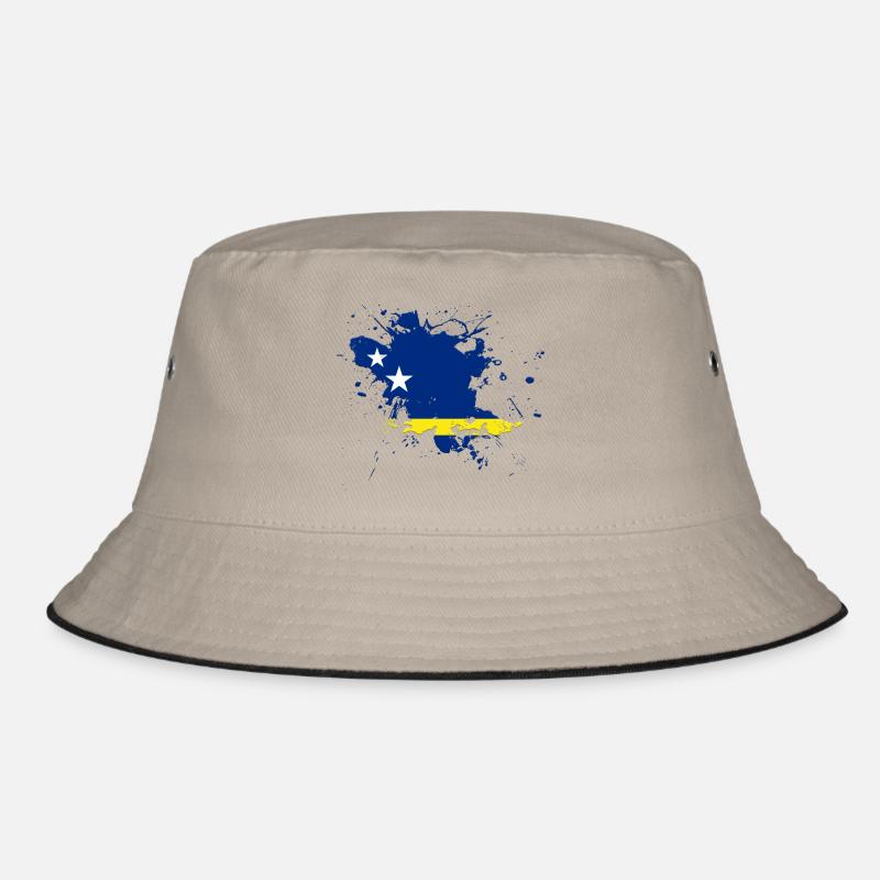 Le drapeau de Curaçao comme une touche de couleur Bob