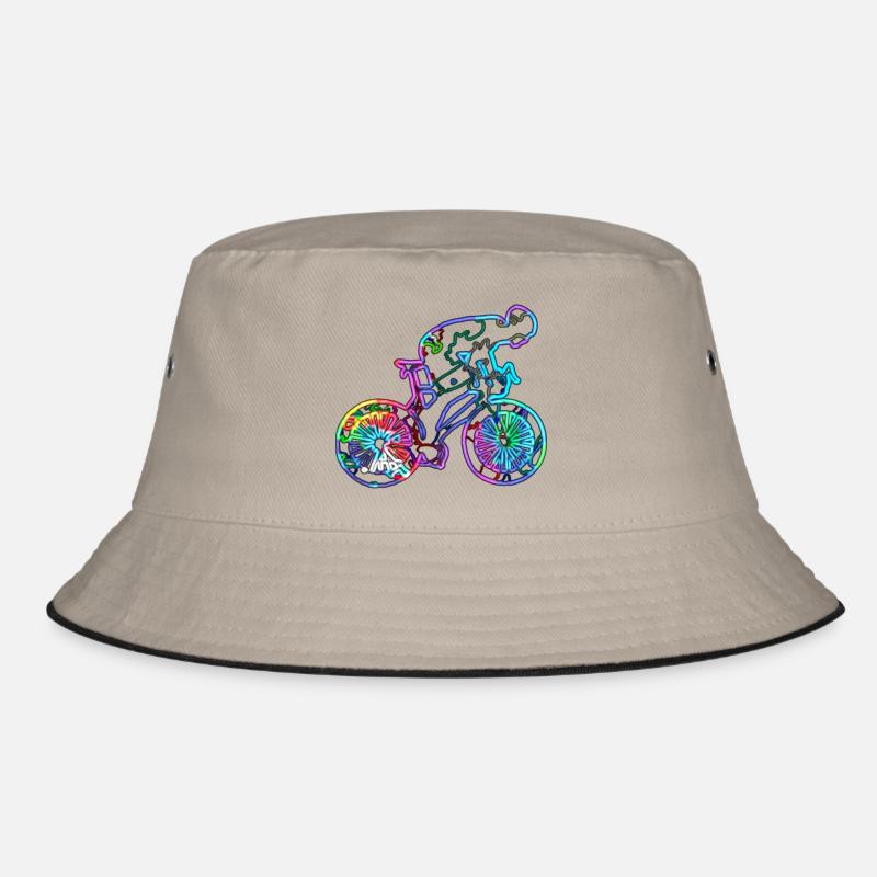 Neon cycling Bucket Hat