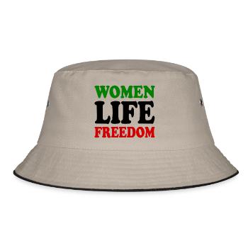 Women life freedom - Bob - kaki/noir - Devant