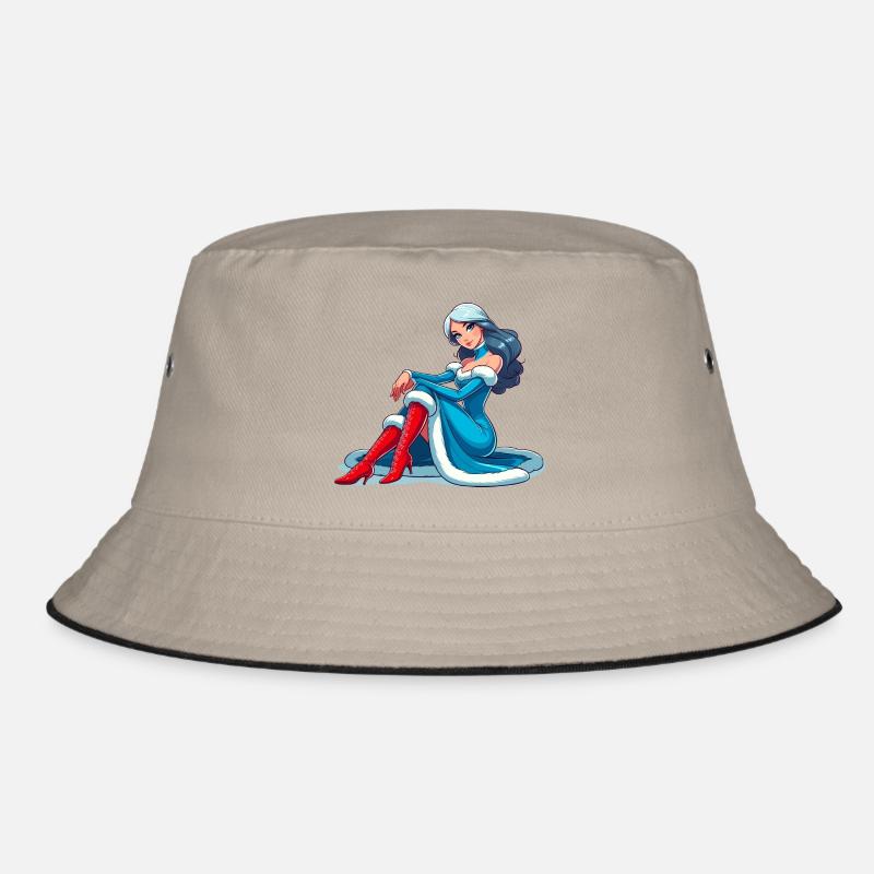Ded Moroz Snegurotschka russischer Weihnachtsmann Bucket Hat