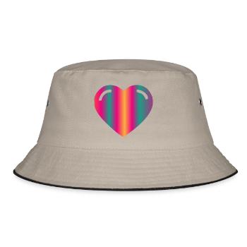 MAMA. MUTTERTAG. SCHÖNEN MUTTERTAG - Bucket Hat - Khaki/Schwarz - Vorne