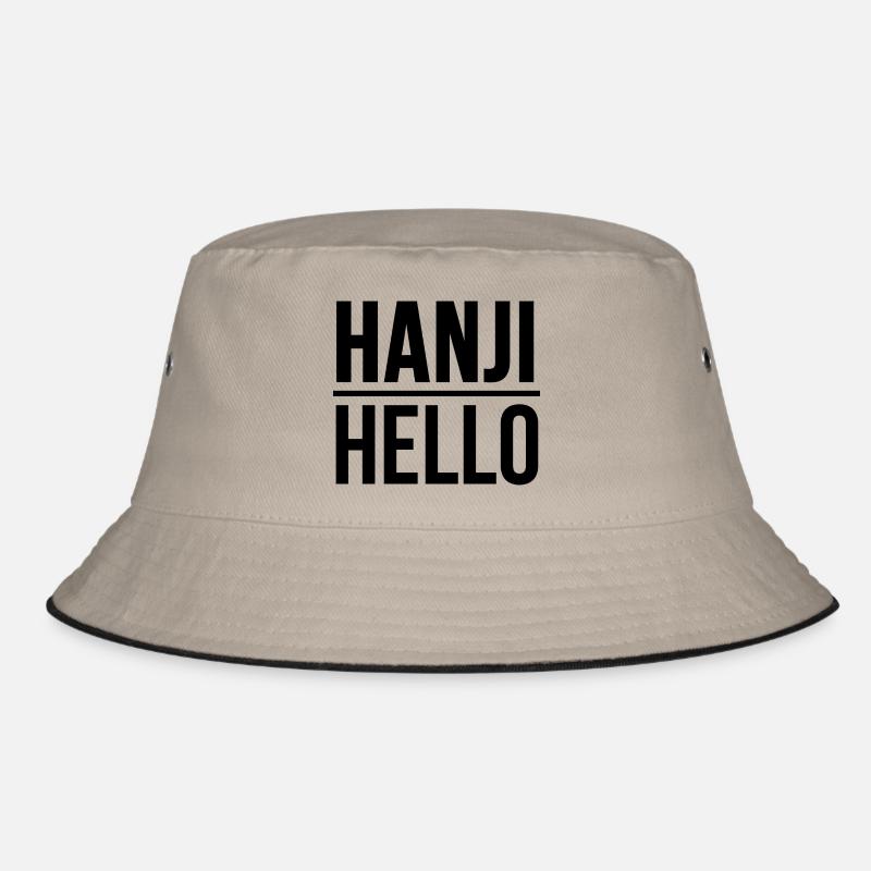 Classic Hanji Hello Bucket Hat