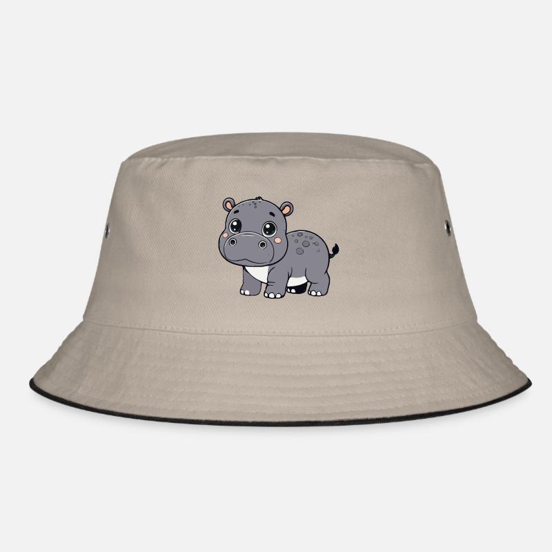 Nilpferd-Kind Bucket Hat