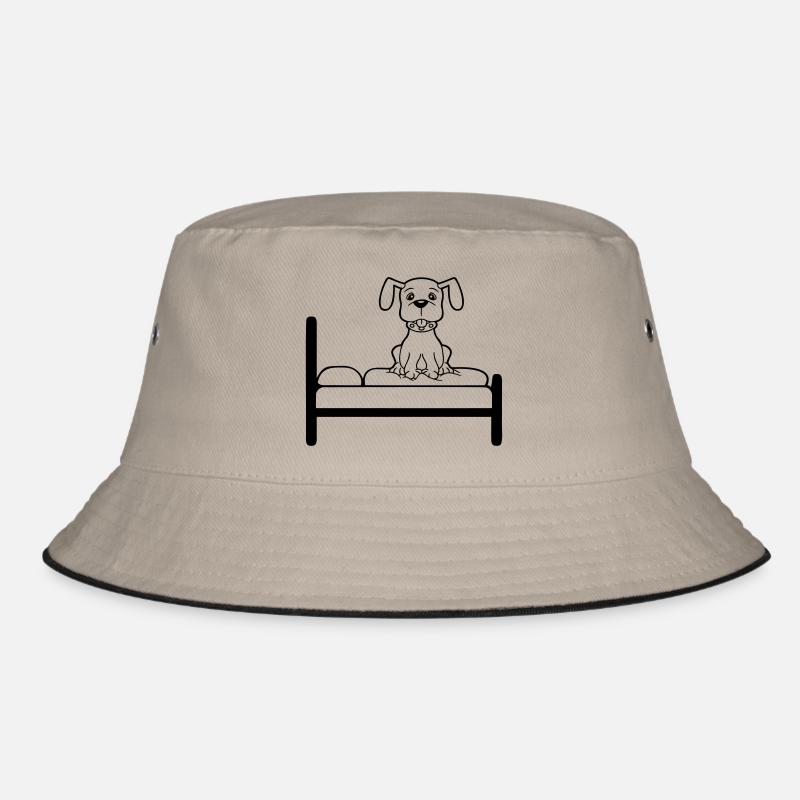 Chien Sur Le Lit Détendu Dormir Chambre Mignon Bob