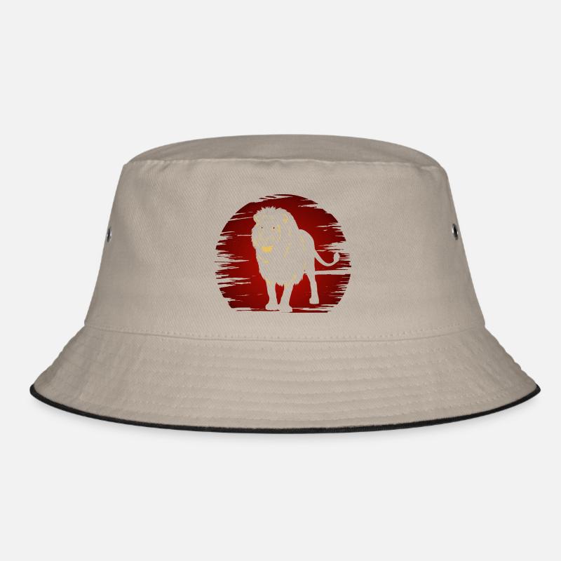 Löwe im Dunkeln Bucket Hat