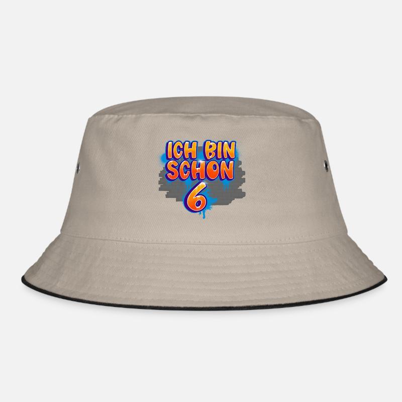 6. Geburtstag Graffiti Bucket Hat