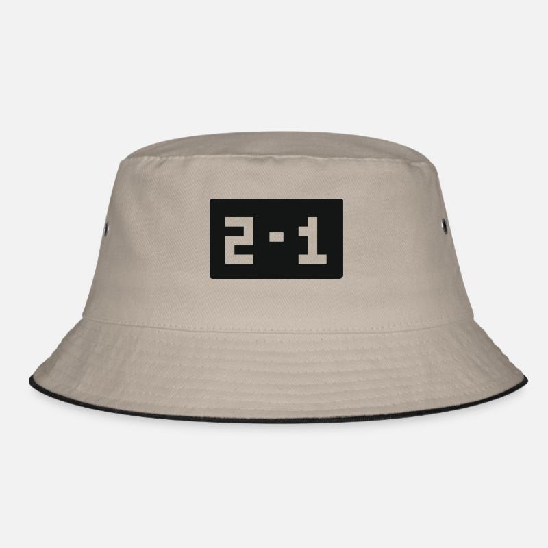 Retrogaming Score 2 to 1 Won Pixelated Bucket Hat
