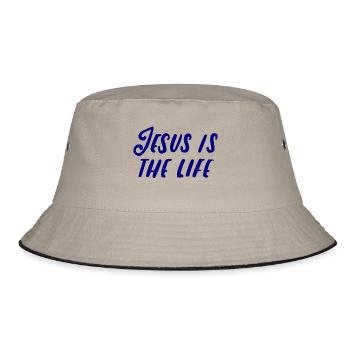 Jesus is the Life - Bob - kaki/noir - Devant