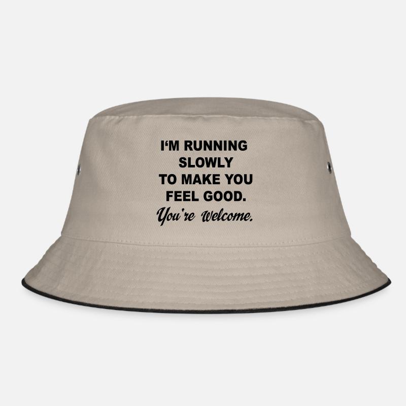 laufen - Bucket Hat - Khaki/Schwarz