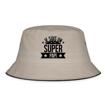 je suis un super papi - Bob - kaki/noir - Devant