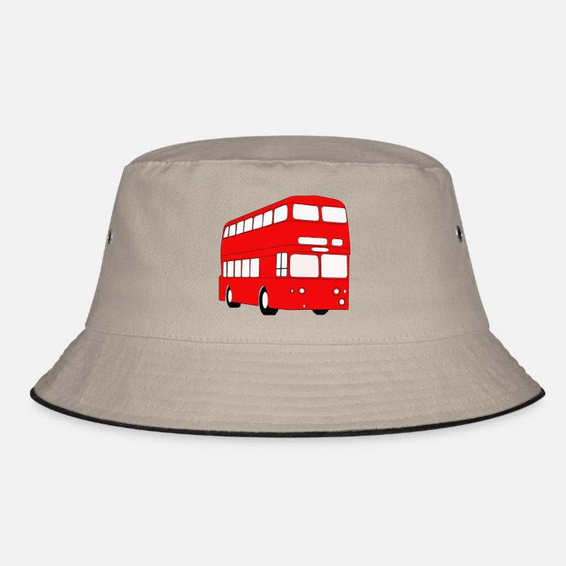Doppeldecker Bus Bucket Hat