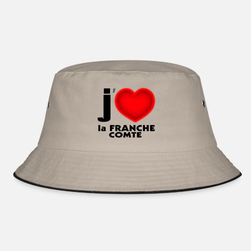 Ich liebe Franche Comte Bucket Hat