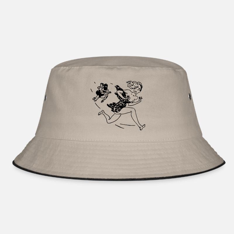 neandertaler hoehlenmensch caveman steinzeit6 Bucket Hat