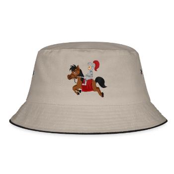 Knight Knight - Bucket Hat - khaki/black - Front
