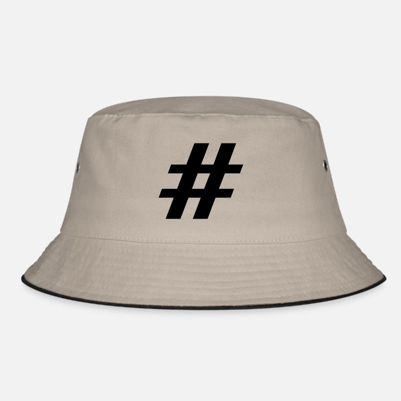 Hashtag Bucket Hat