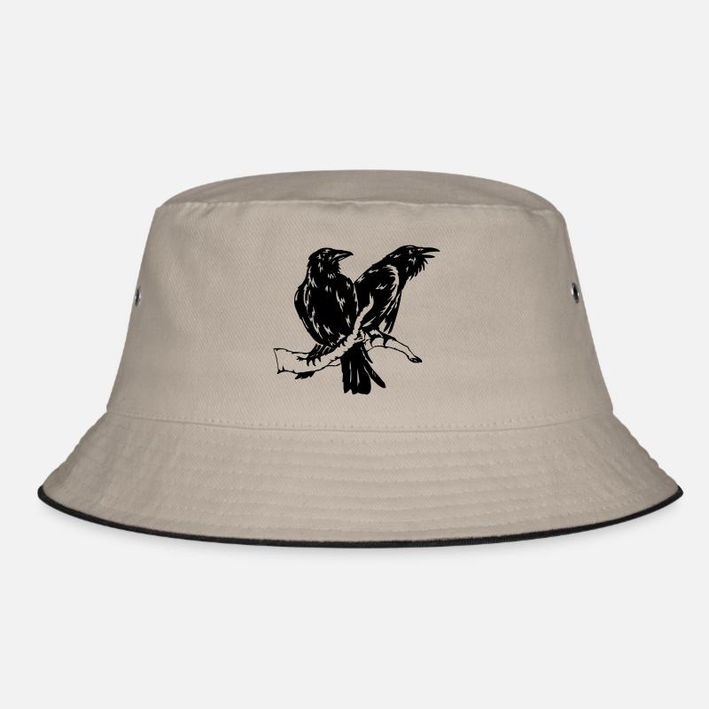 Hugin und Munin 01 Bucket Hat