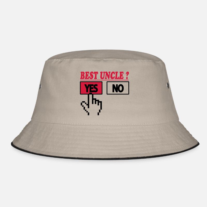 Best uncle ? YES Bucket Hat