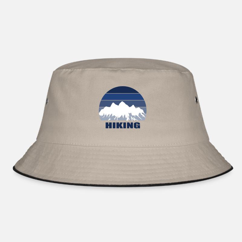 Wandern - Bucket Hat - Khaki/Schwarz