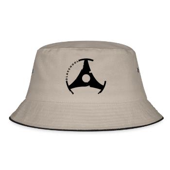 Oldschool Puck - Bucket Hat - khaki/black - Front