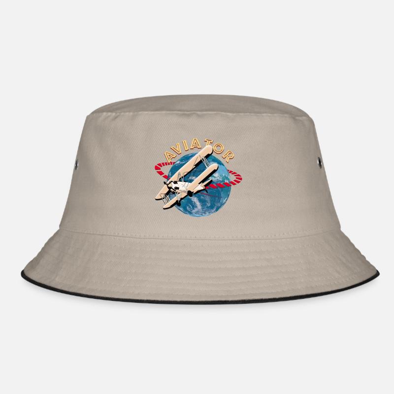 Pilot von Flugzeugen Bucket Hat