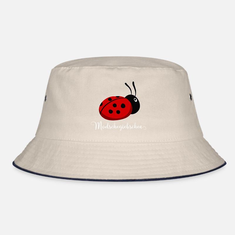 Modschegiebchen Ladybug Saxon Gift Idea Bucket Hat