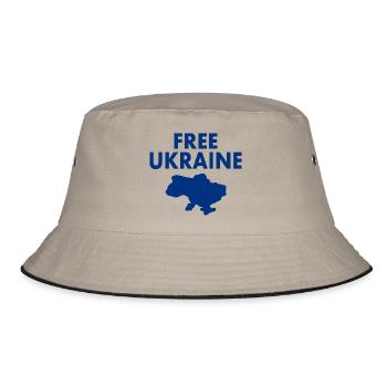 Free ukraine - Bob - kaki/noir - Devant
