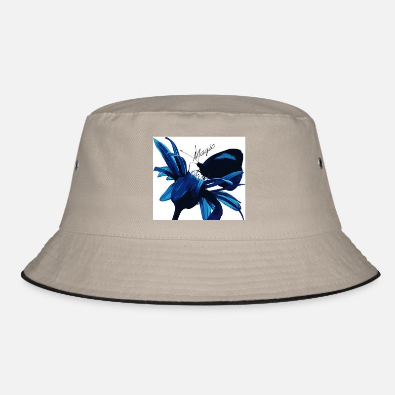 Blue Blossom Magic with Magic Bucket Hat