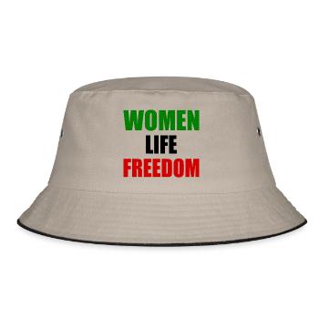 Women life freedom - Bob - kaki/noir - Devant