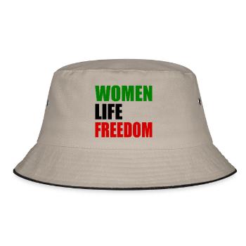 Women life freedom iran - Bob - kaki/noir - Devant