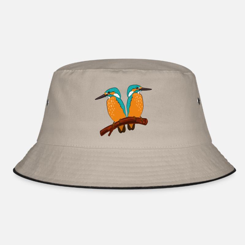 Eisvogel Pärchen Bucket Hat