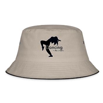 Dancing in the Streets - Bucket Hat - khaki/black - Front