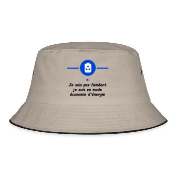 Mode économie d'énergie - Bob - kaki/noir - Devant
