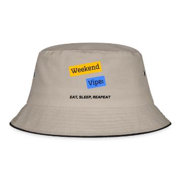 Weekend - Bucket Hat - khaki/black - Front