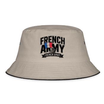French Army - Bob - kaki/noir - Devant