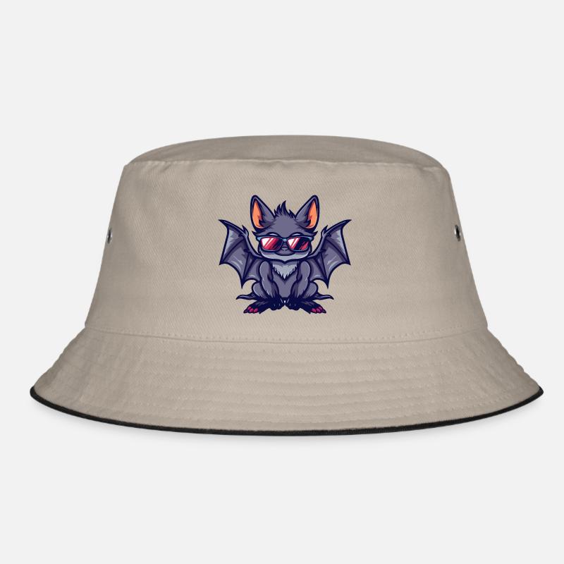 Fledermaus Comic Cool Bucket Hat