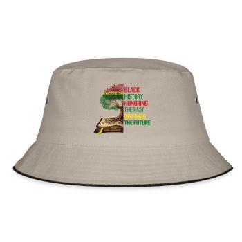 Honorer le passé Inspirer l’avenir tshirt - Bob - kaki/noir - Devant